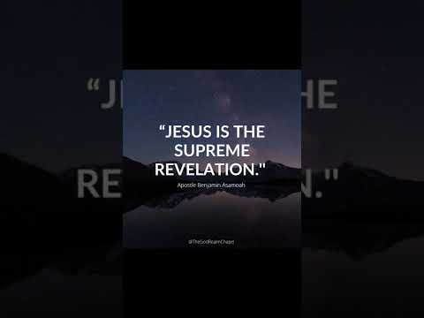 Jesus is The Supreme Revelation! #theGodrealmchapel #spreadingthegospel #shorts